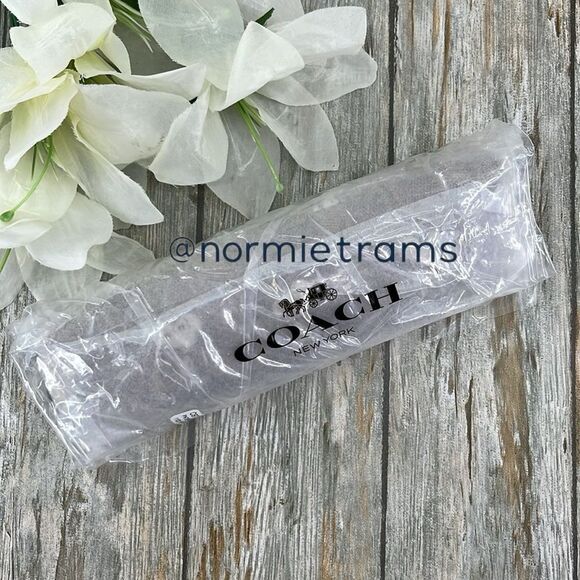 Coach X Peanuts Pencil Case In Signature Canvas With Snoopy Print Bag Purse - Picture 9 of 9